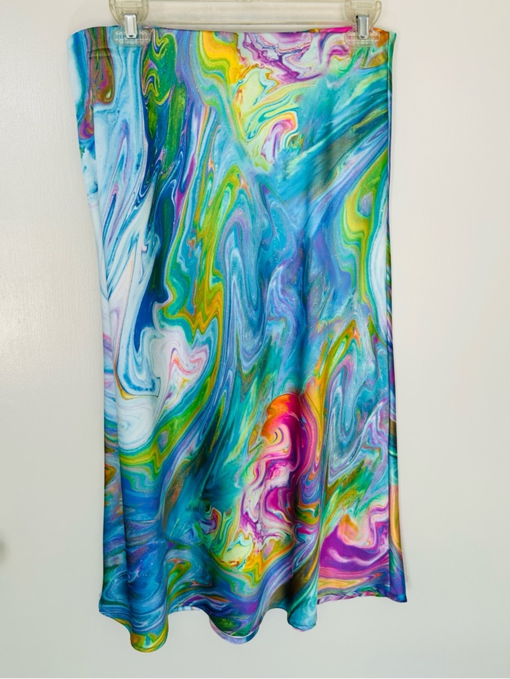 Sigrid Olsen Multicolor Swirl Midi Skirt - Picture 2 of 7